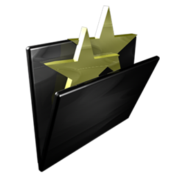 Folder My Favourites Icon 256x256 png